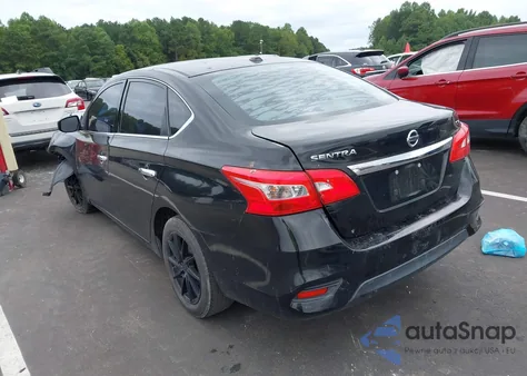 2016 Nissan Sentra Fe+ S/S/Sl/Sr/Sv z USA, uszkodzony, nr VIN 3N1AB7AP4GL643745